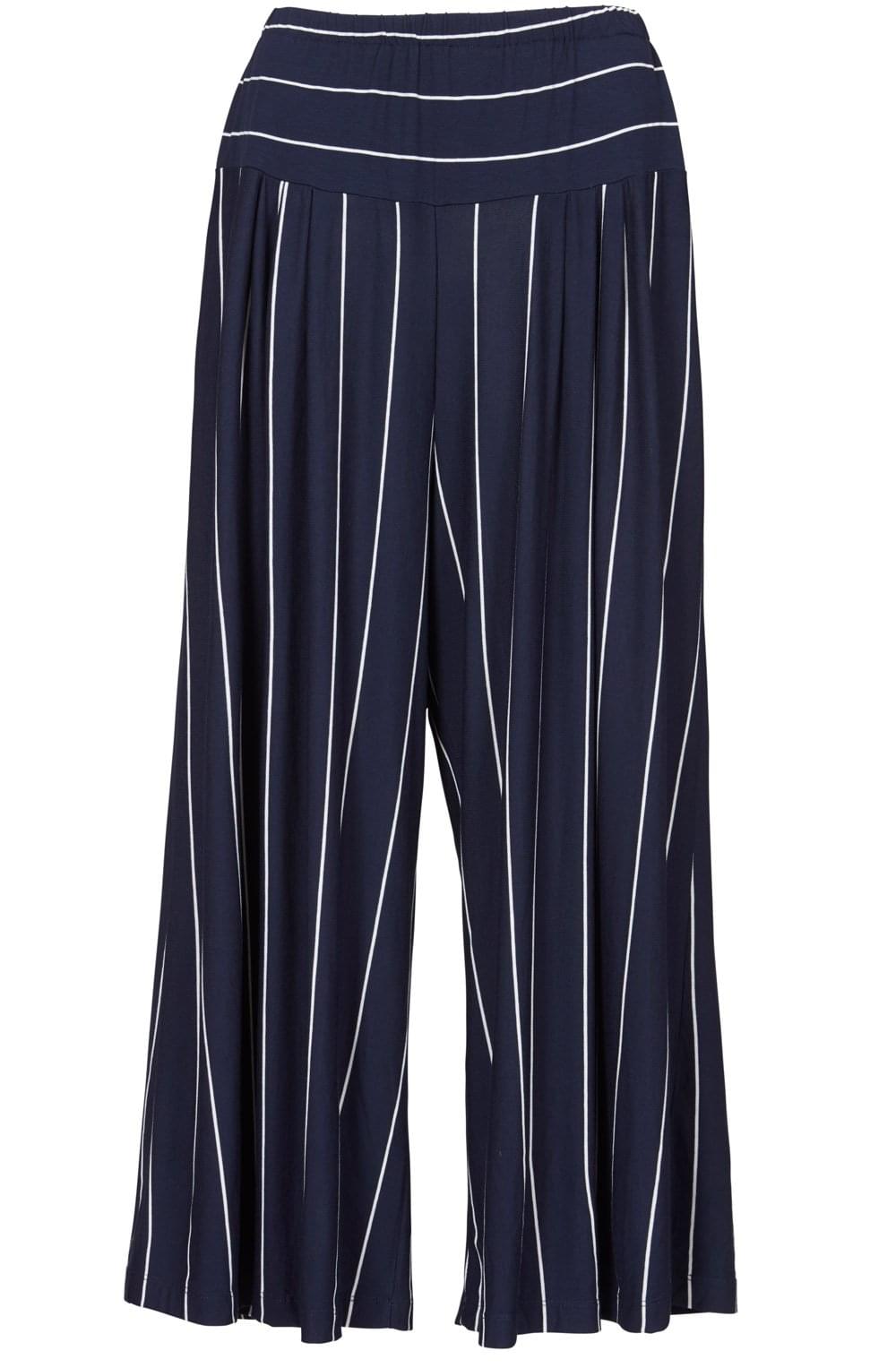 Striped Wide Leg Culottes