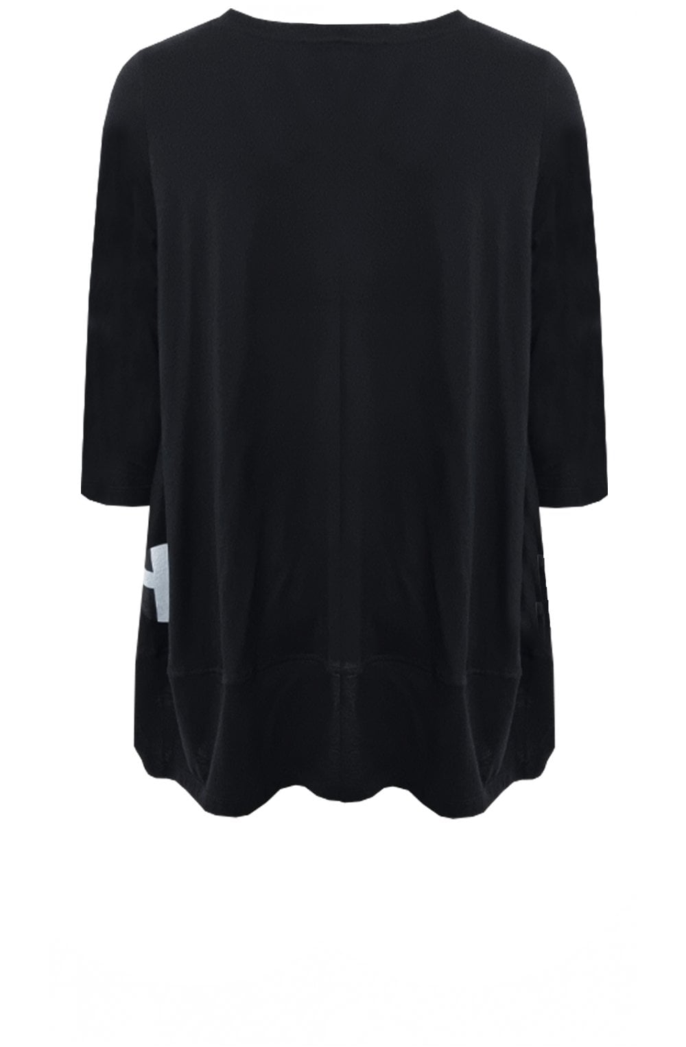 Urban Black Long A Line Top