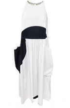 Urban Black & White Pocket Dress