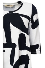 Urban Black & White Print Dress