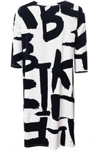 Urban Black & White Print Dress