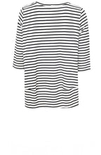 Urban Black & White Striped Top