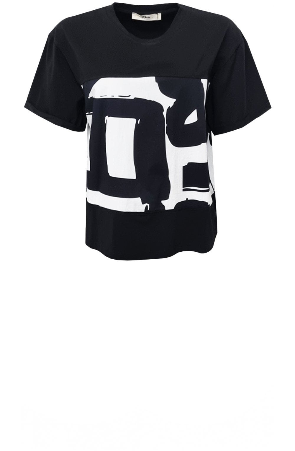 Urban Black & White Top