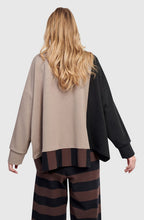 Urban Blitz Taupe Mix Crew Neck Top