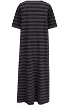 Urban Stripe and Moon Maxi Dress
