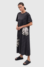 Urban Stripe and Moon Maxi Dress