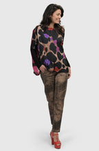 Violet Cosmopolitan Silky Top