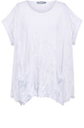White Oversized Top