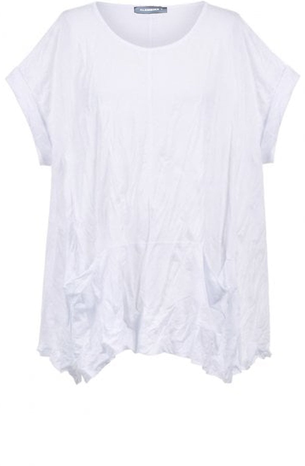 White Oversized Top