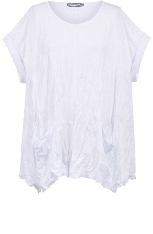White Oversized Top