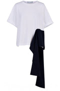 White Sash Design T Shirt