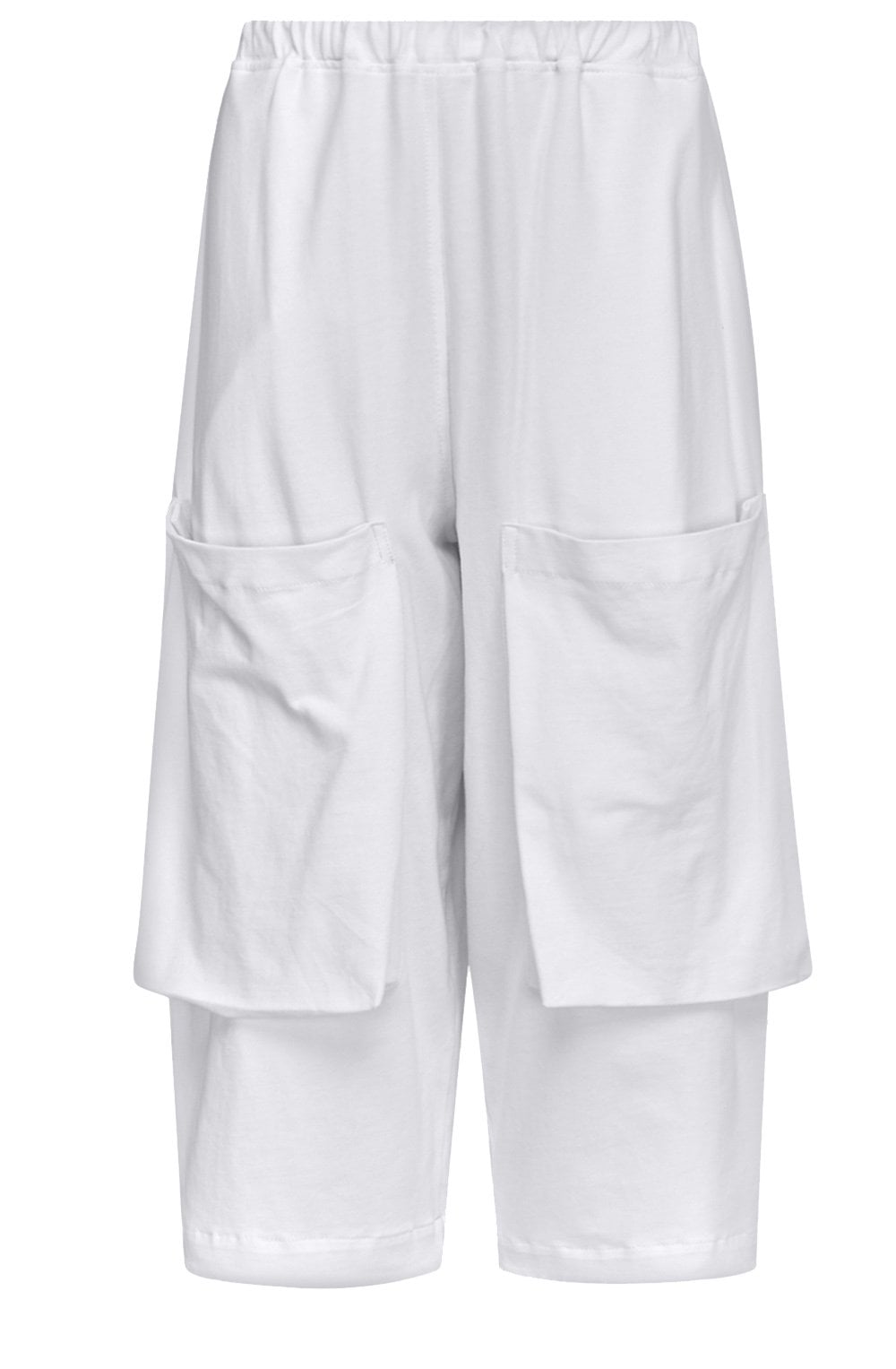 White Urban Cutlass Pocket Trousers