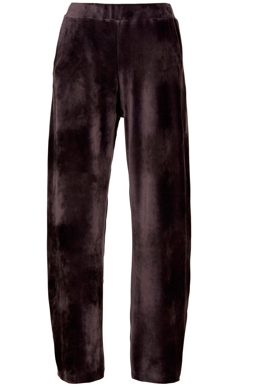 Wide Leg Velvet Trousers