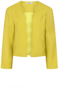 Apple Green Cora Scallop Jacket