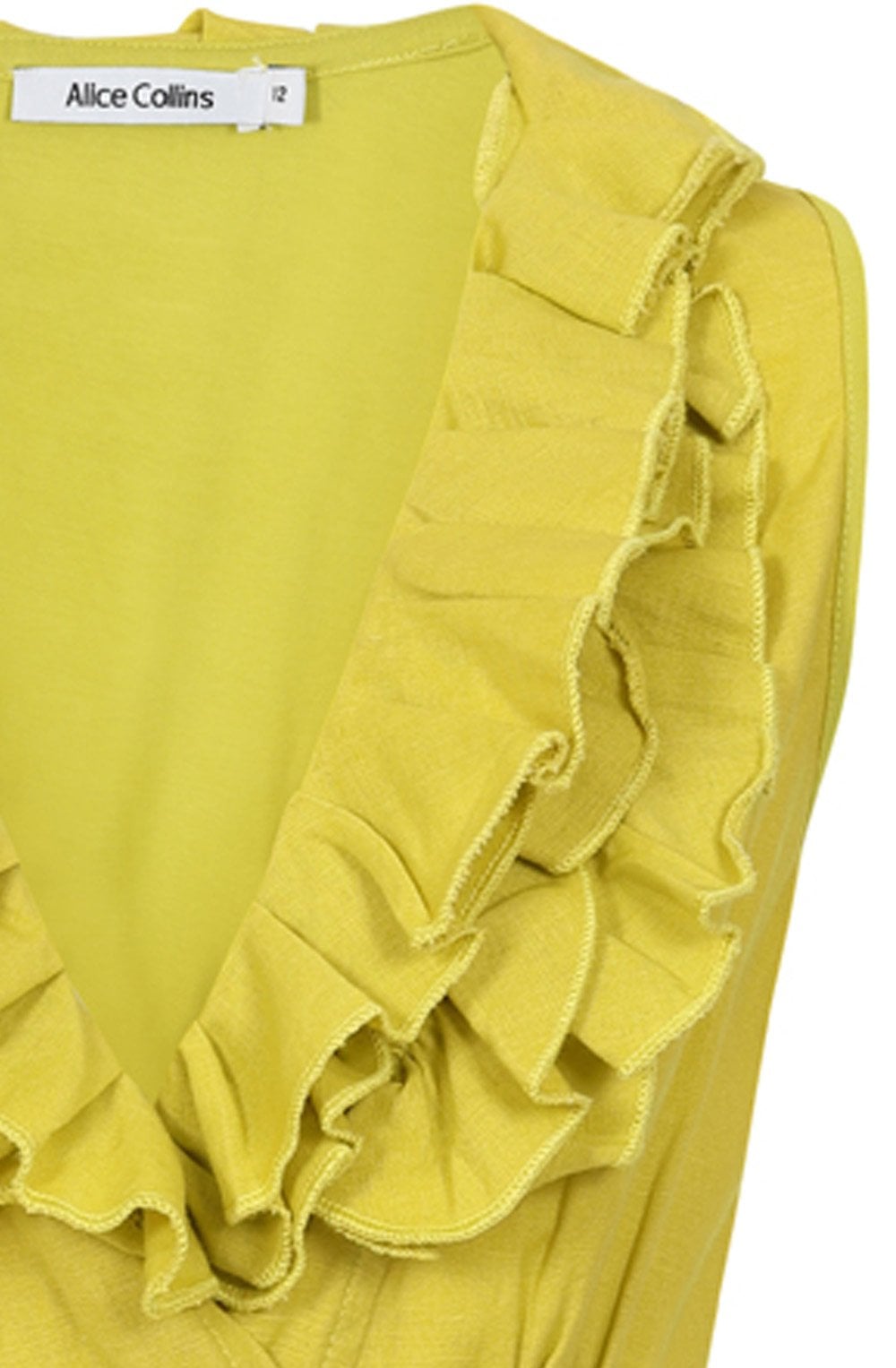 Apple Green Kelly Ruffle Dress
