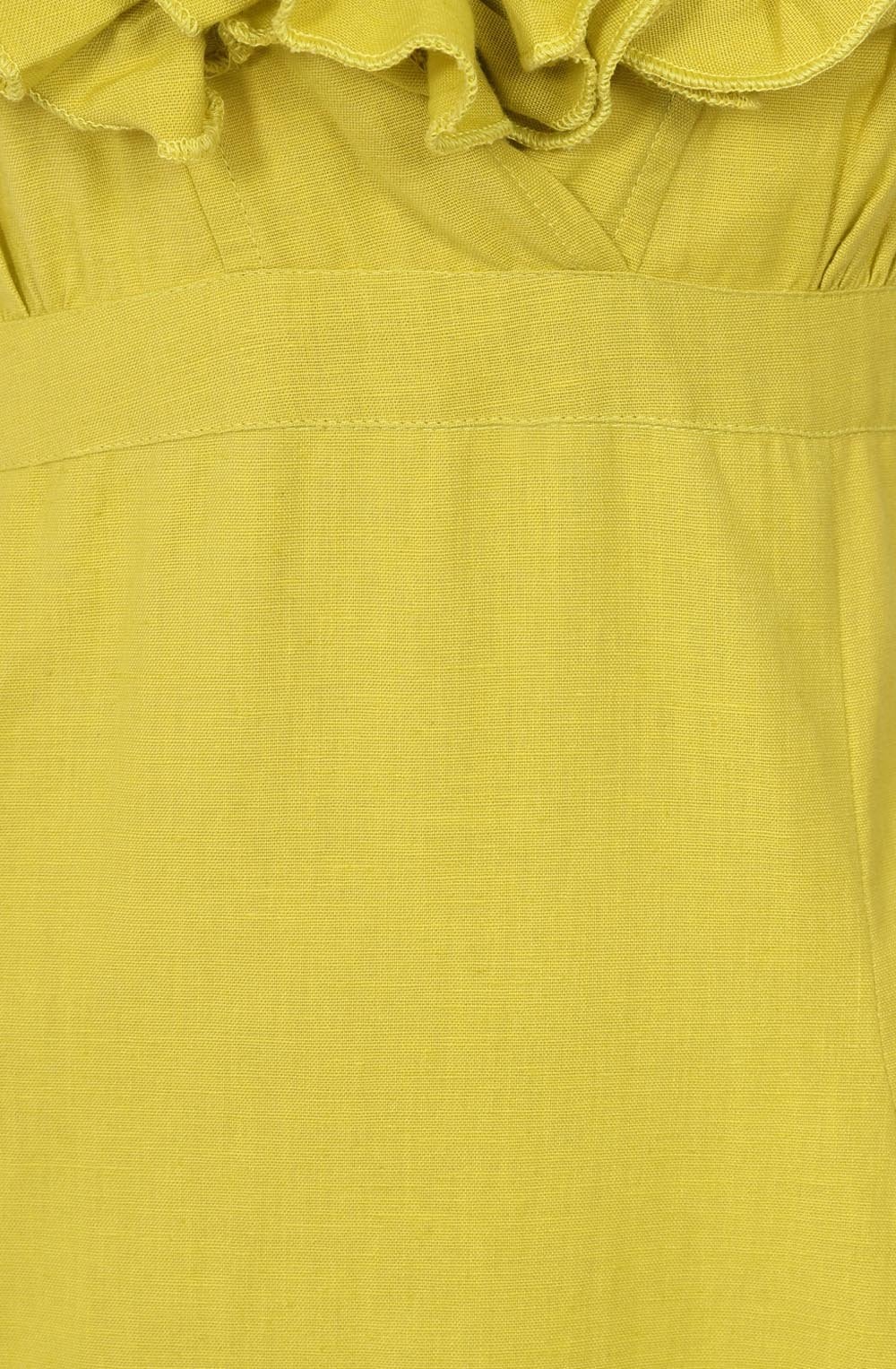 Apple Green Kelly Ruffle Dress