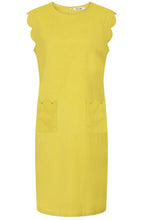 Apple Green Scalloped April Dress