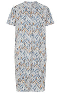 Aztec Blue Whitney Dress
