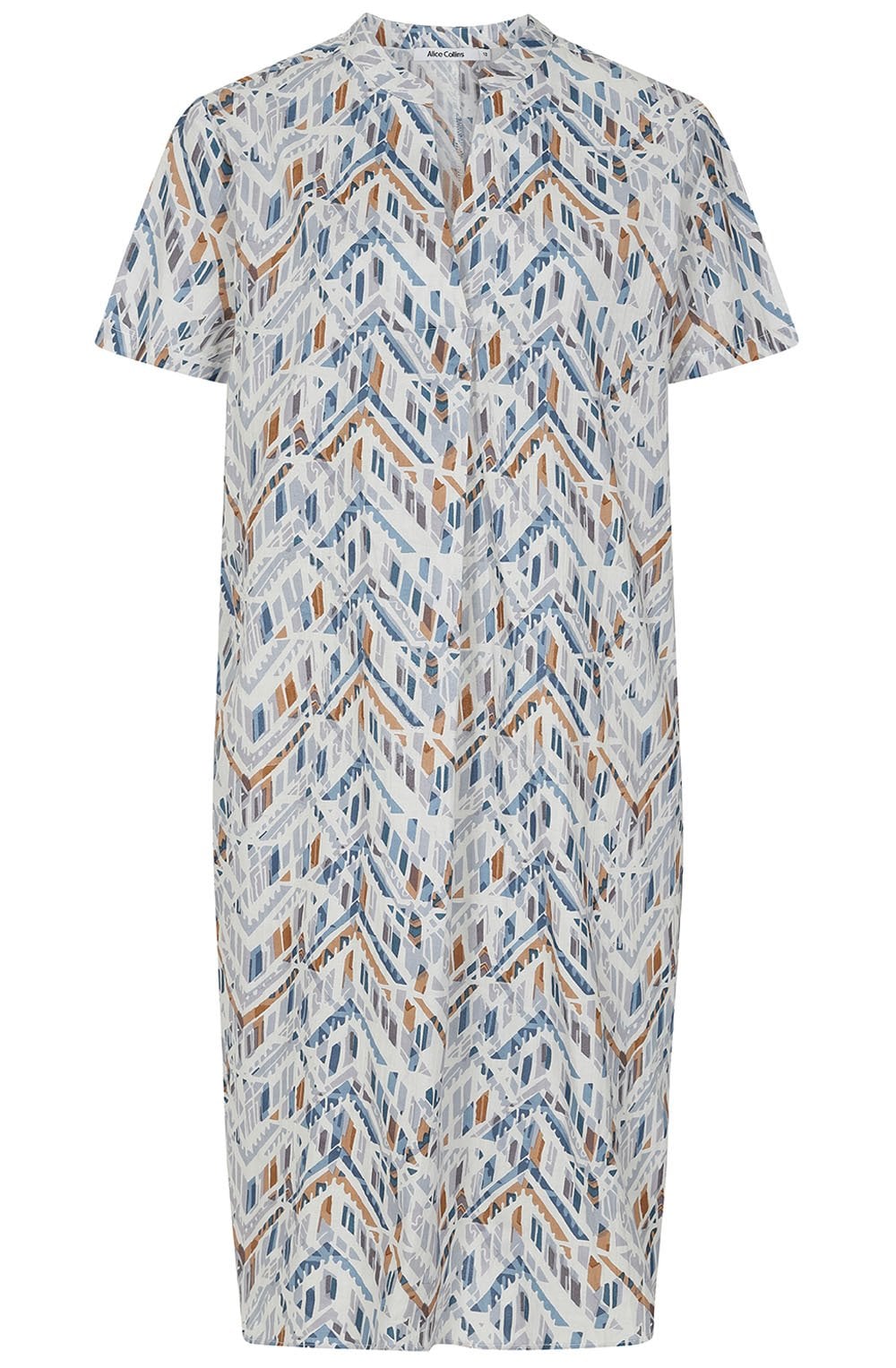 Aztec Blue Whitney Dress