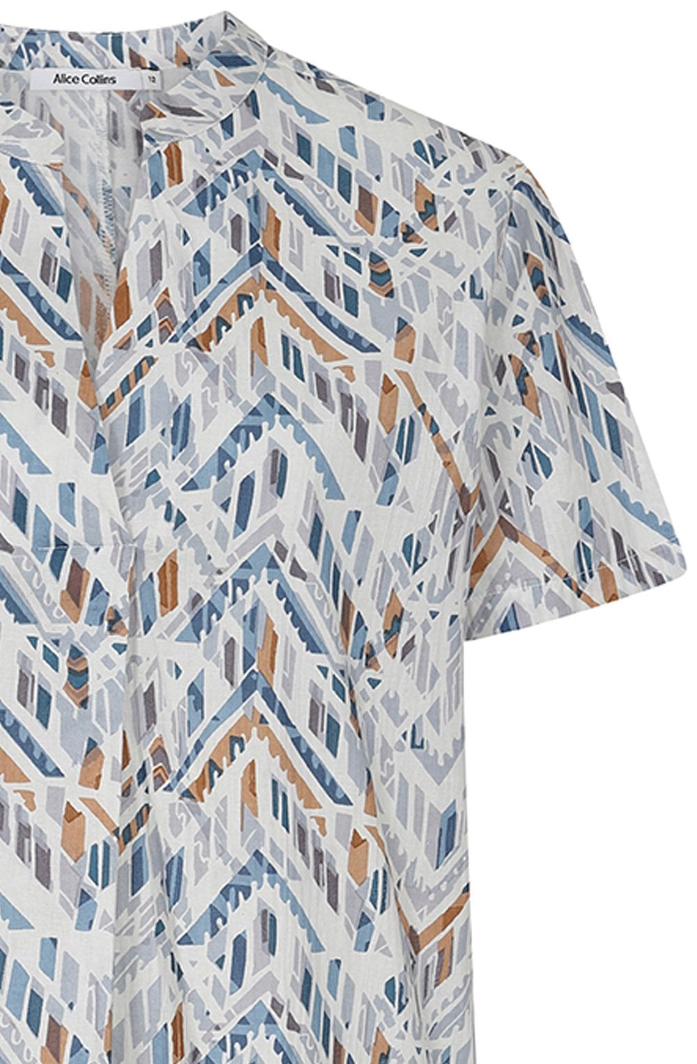Aztec Blue Whitney Dress