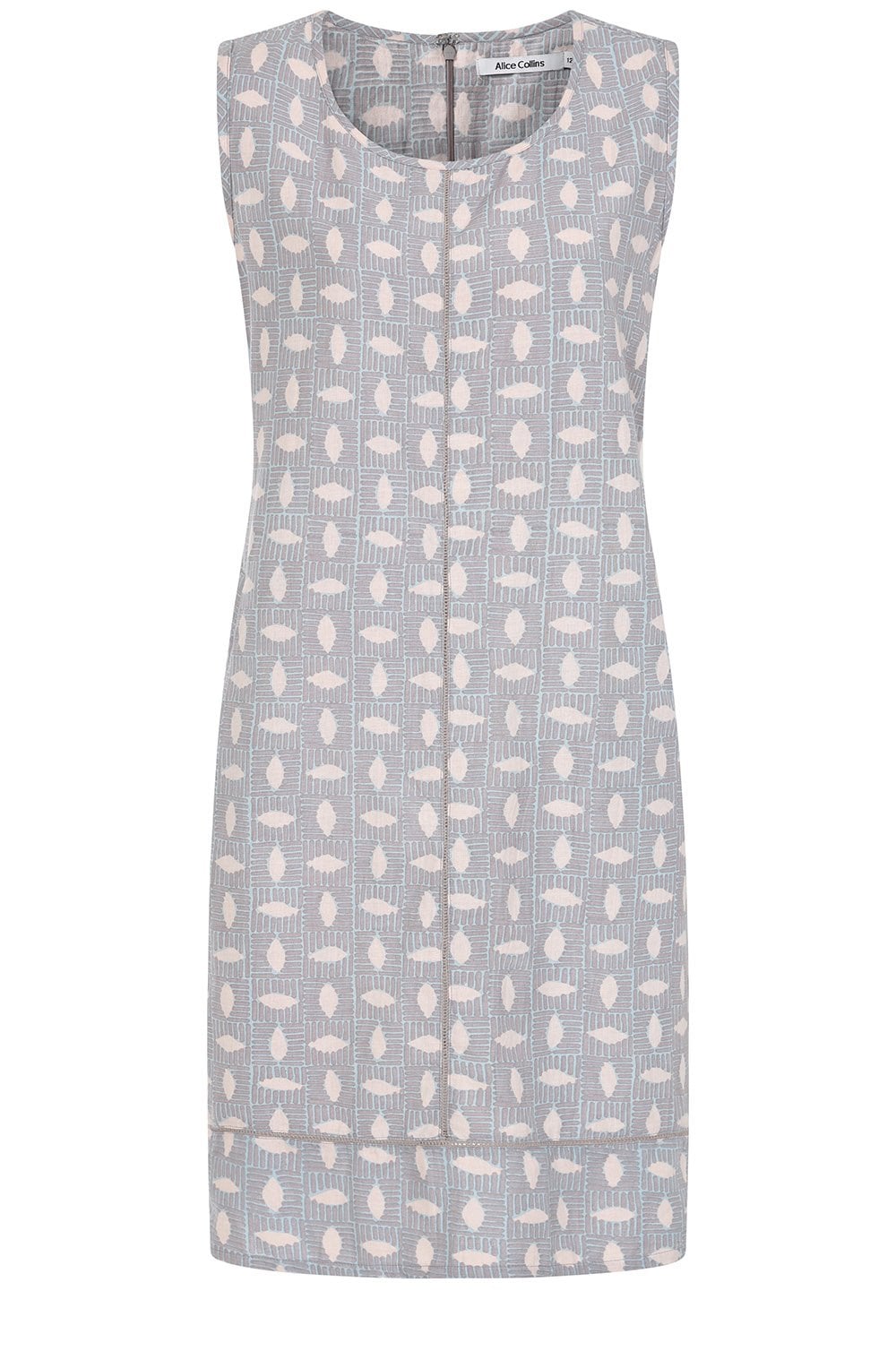 Batik Chalk Blue Harriet Dress