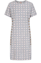 Batik Chalk Blue Kylie Dress