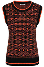 Black and Flame Caitlin Slip Over