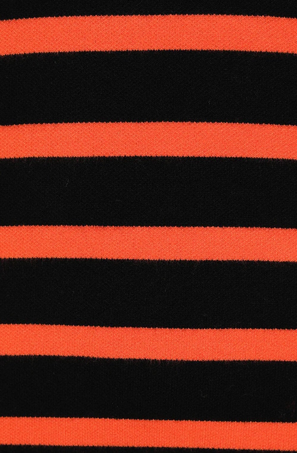 Black and Flame Padstow Hooded Pullover