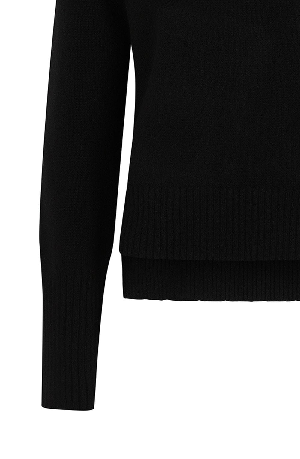 Black Cropped Jaz Jumper