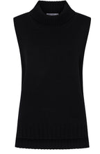 Black Knitted Polo Neck Wendy Slip