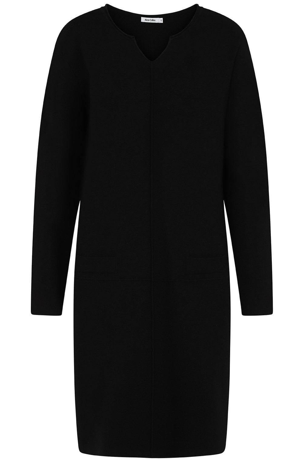 Black Knitted Vanessa Dress