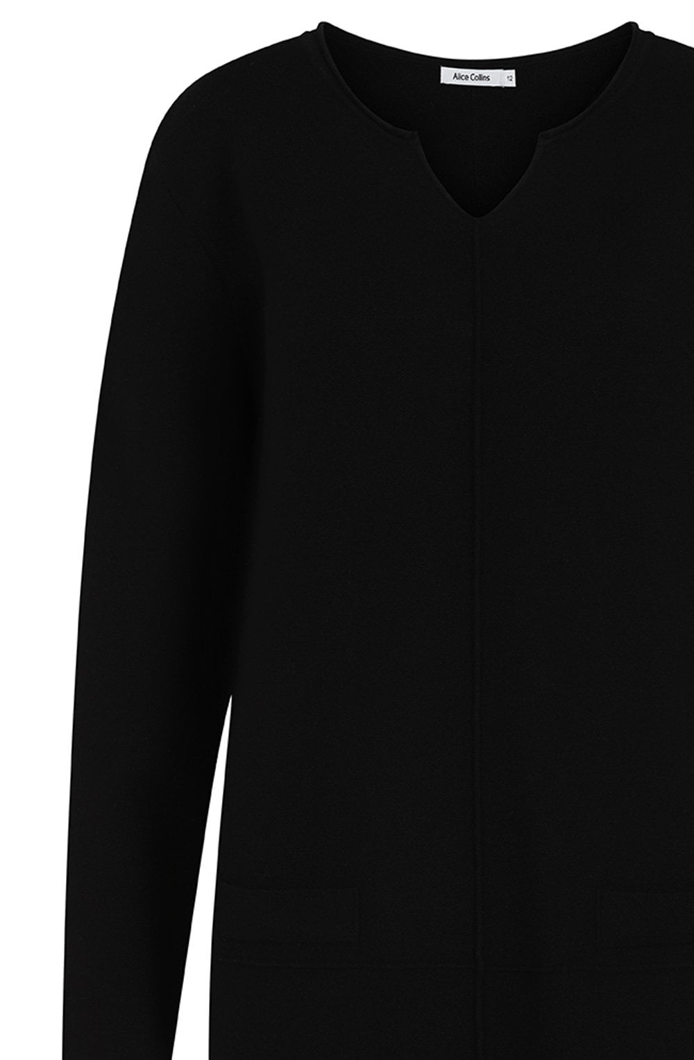 Black Knitted Vanessa Dress
