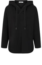 Black Luxury Jersey Stella Hoodie