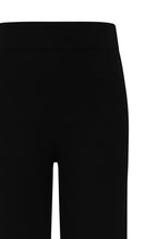 Black Wide Leg Knitted Karlie Trousers