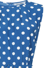 Blue Polka Julia Dress