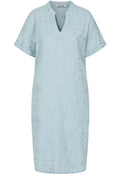 Chalk Blue Posy Embroidered Hazel Dress