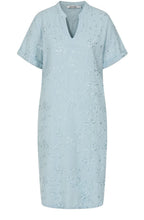 Chalk Blue Posy Embroidered Hazel Dress
