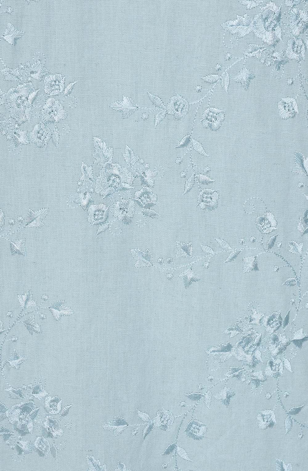 Chalk Blue Posy Embroidered Hazel Dress