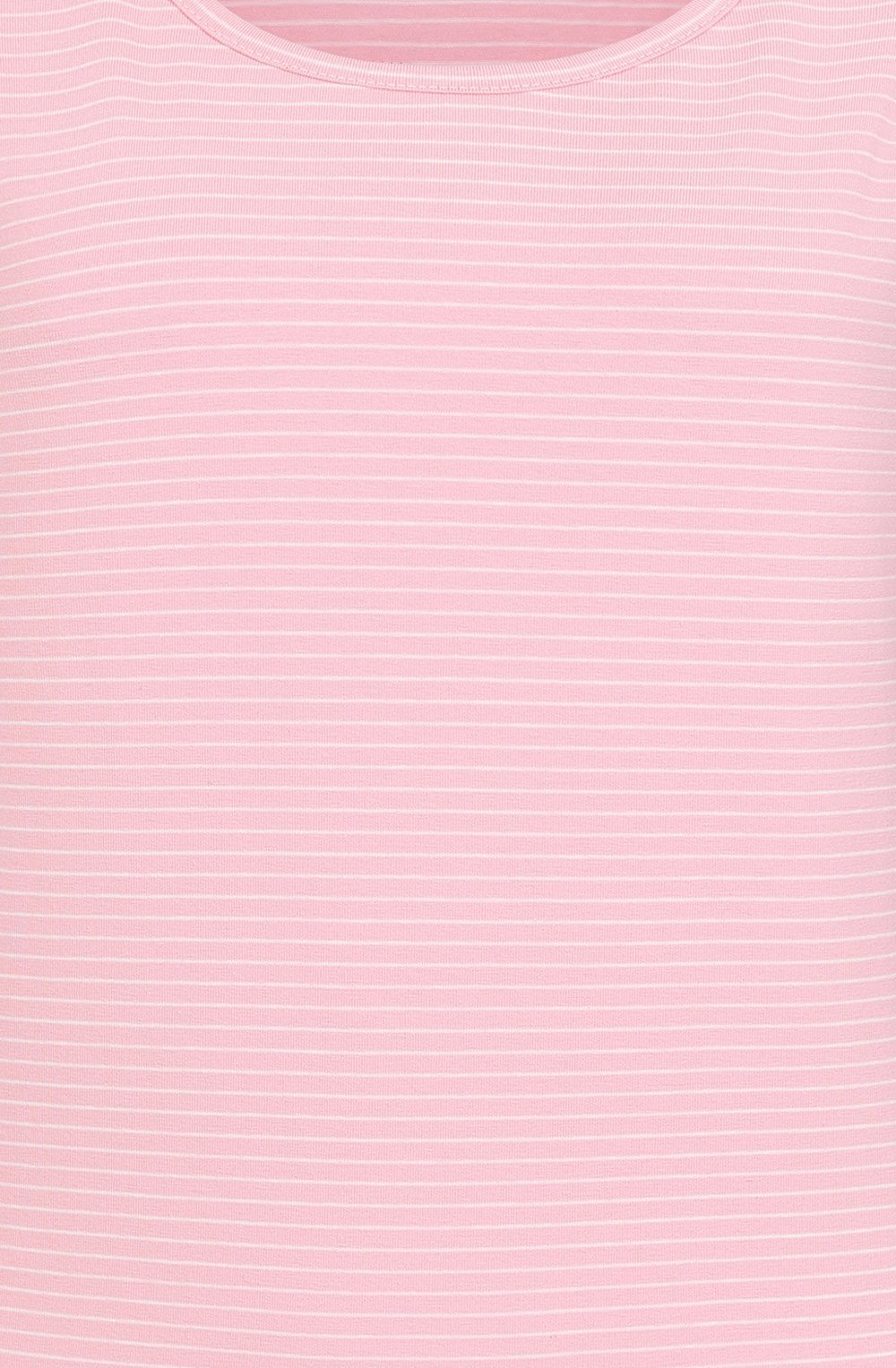 Chalk Pink and White Pinstripe Vest