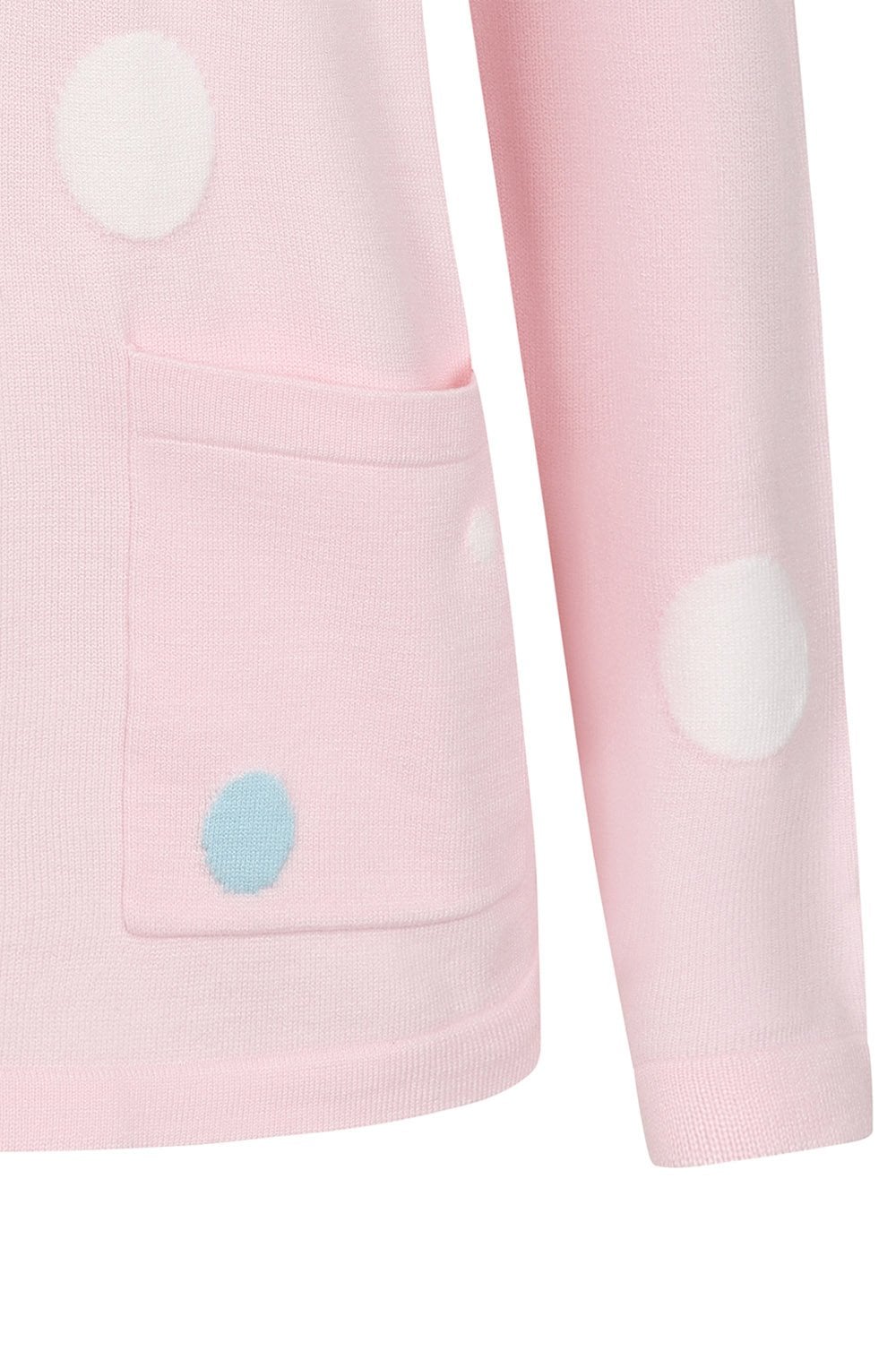 Chalk Pink Polka Dot Nicola Jumper