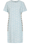 Circle Chalk Blue Kylie Dress