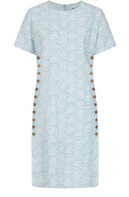 Circle Chalk Blue Kylie Dress