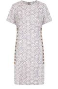 Circle Dusky Grey Kylie Dress