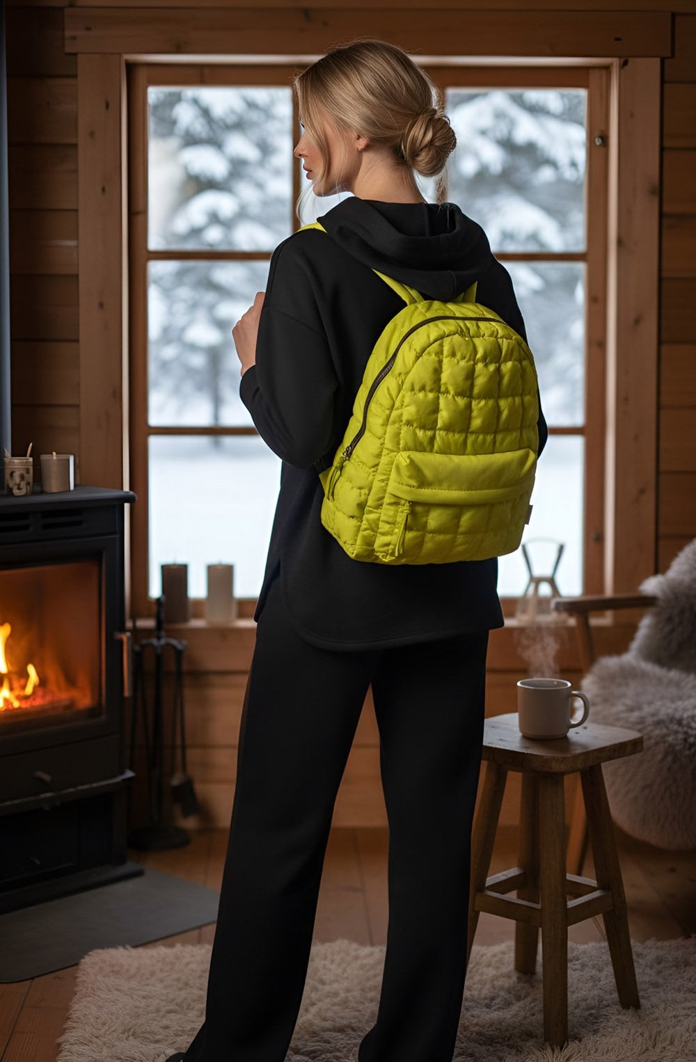 Citronelle Demi Quilted Rucksack