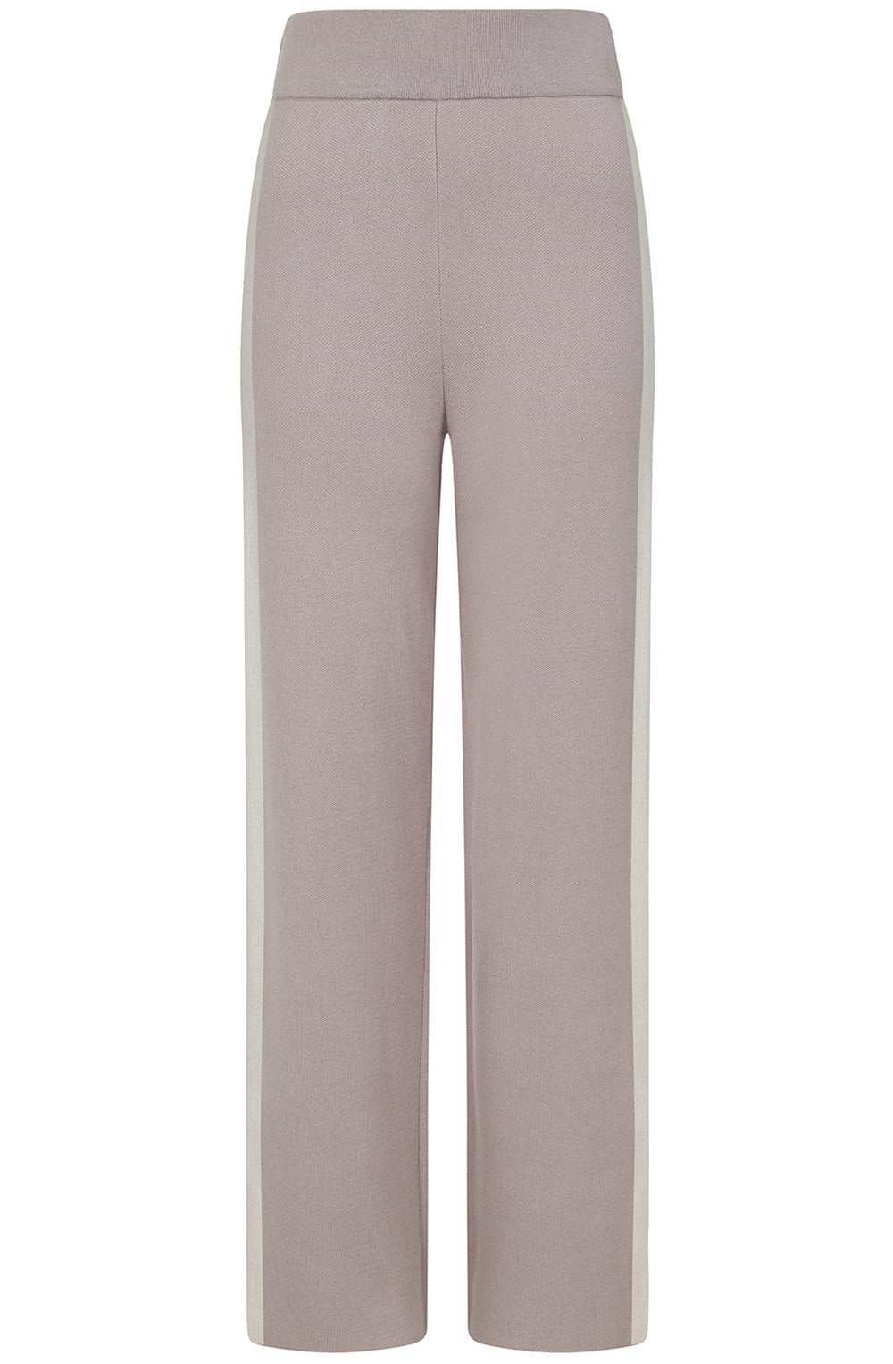 Dove and Wild Oat Knitted Karlie Trousers