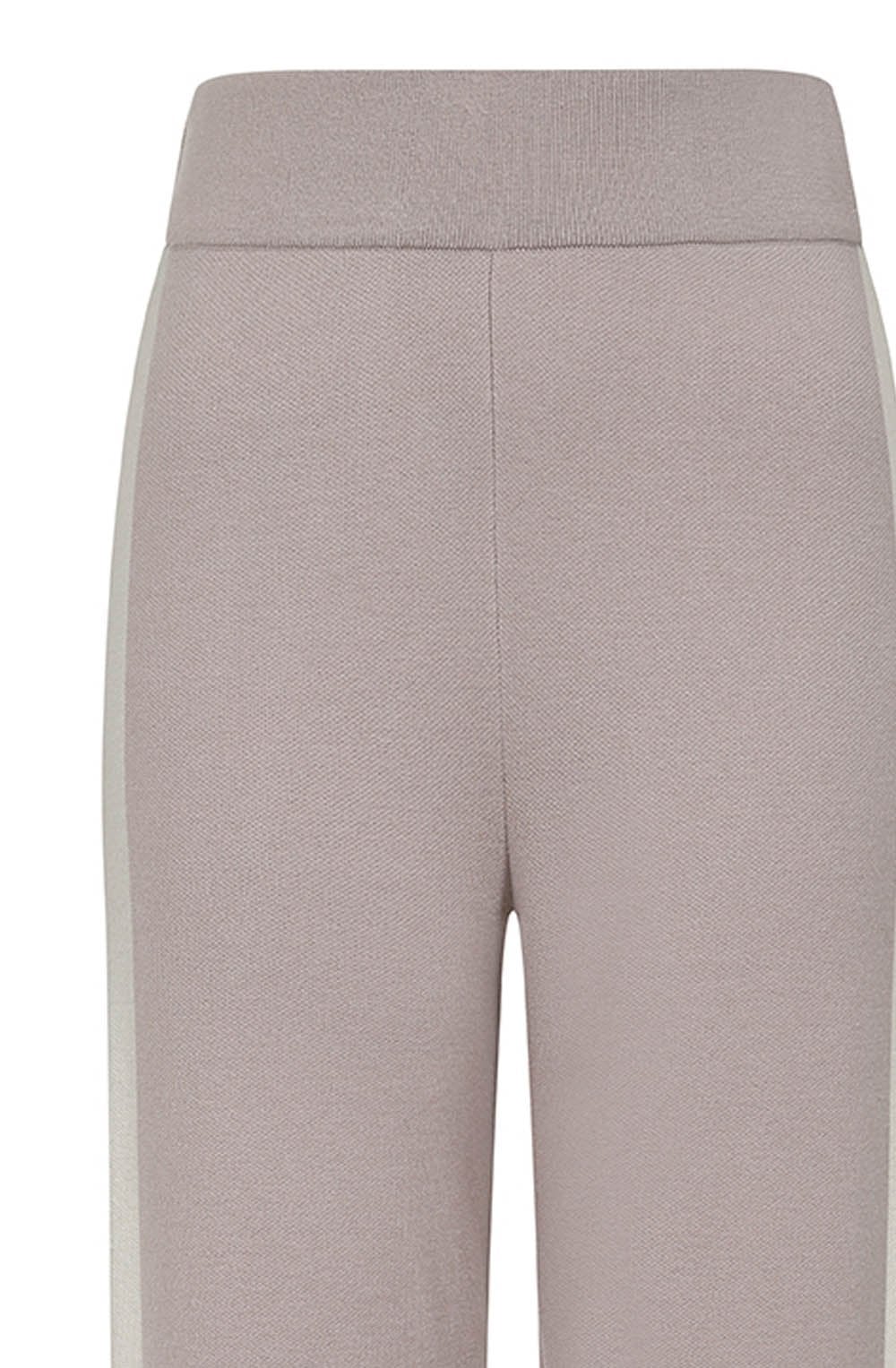 Dove and Wild Oat Knitted Karlie Trousers