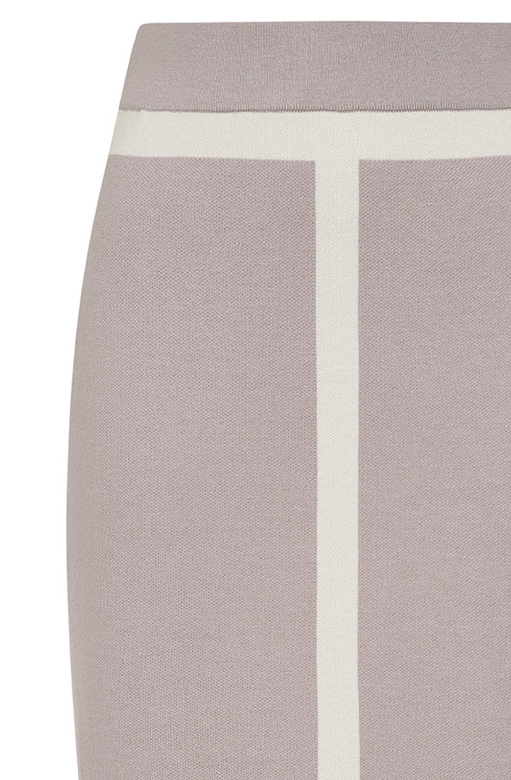 Dove and Wild Oat Knitted Poppy Skirt