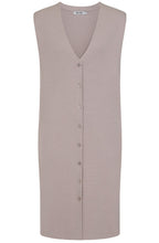 Dove Longline Sleeveless Karlie Cardigan