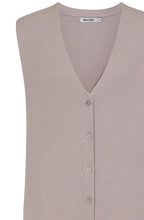 Dove Longline Sleeveless Karlie Cardigan