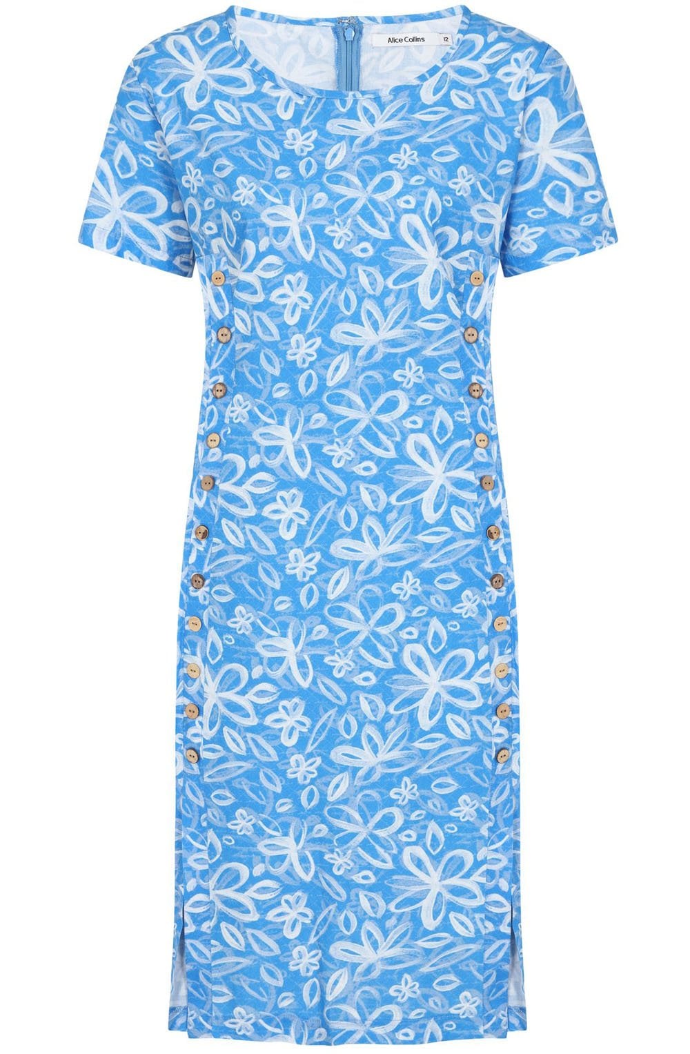 Etch Royal Blue Kylie Dress